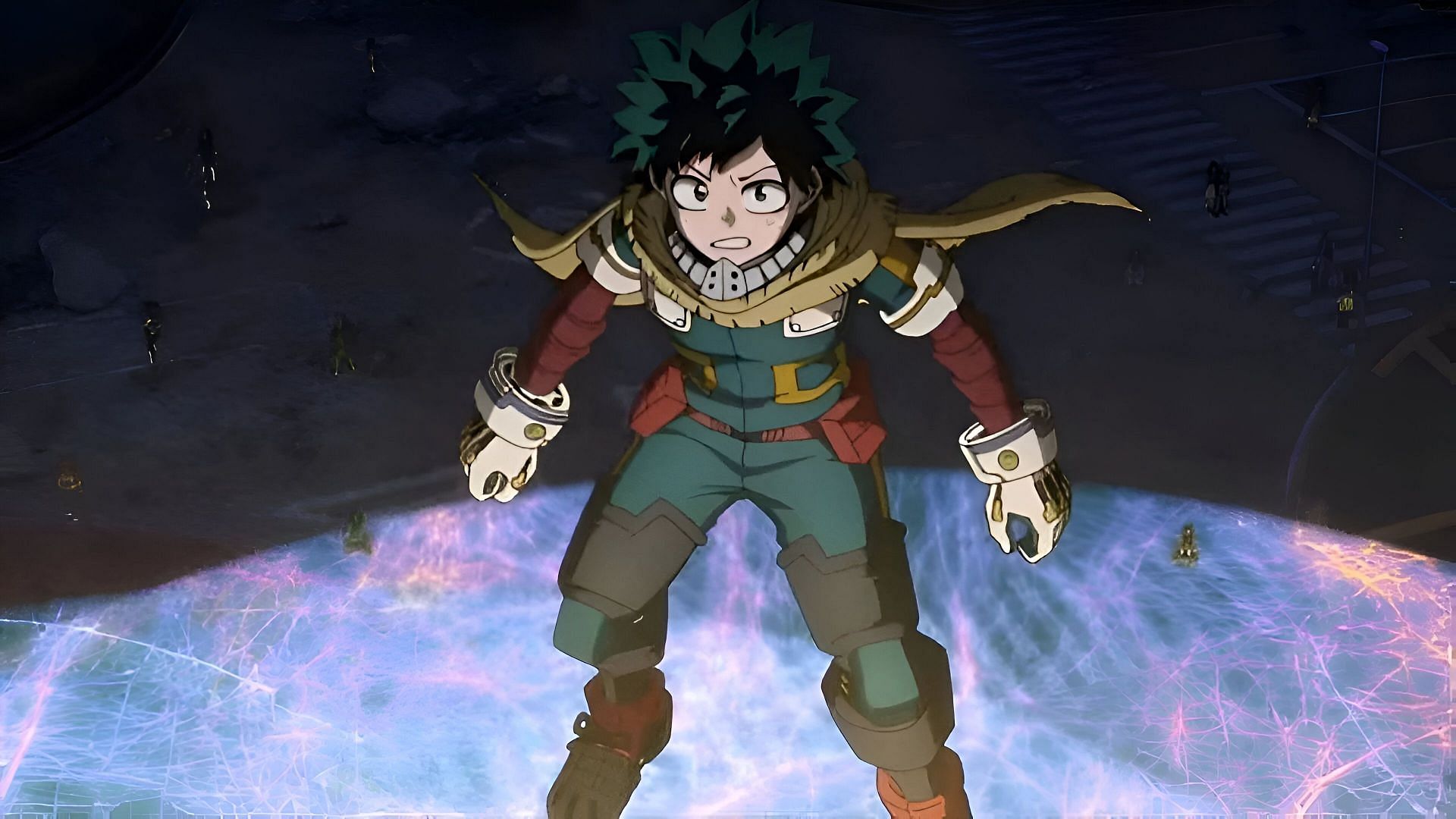 Deku as seen in the movie trailers (Image via Bones)