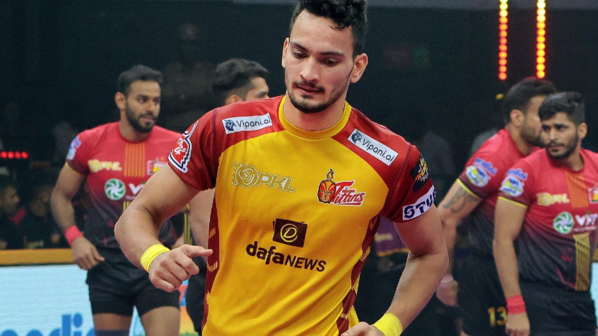 Brij Stars vice-captain Robin Chaudhary (Image via robin_kabaddi_10 on Instagram)