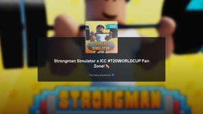 Strongman Simulator x ICC #T20WORLDCUP Fan Zone 2024: How to get the limited-edition UGCs