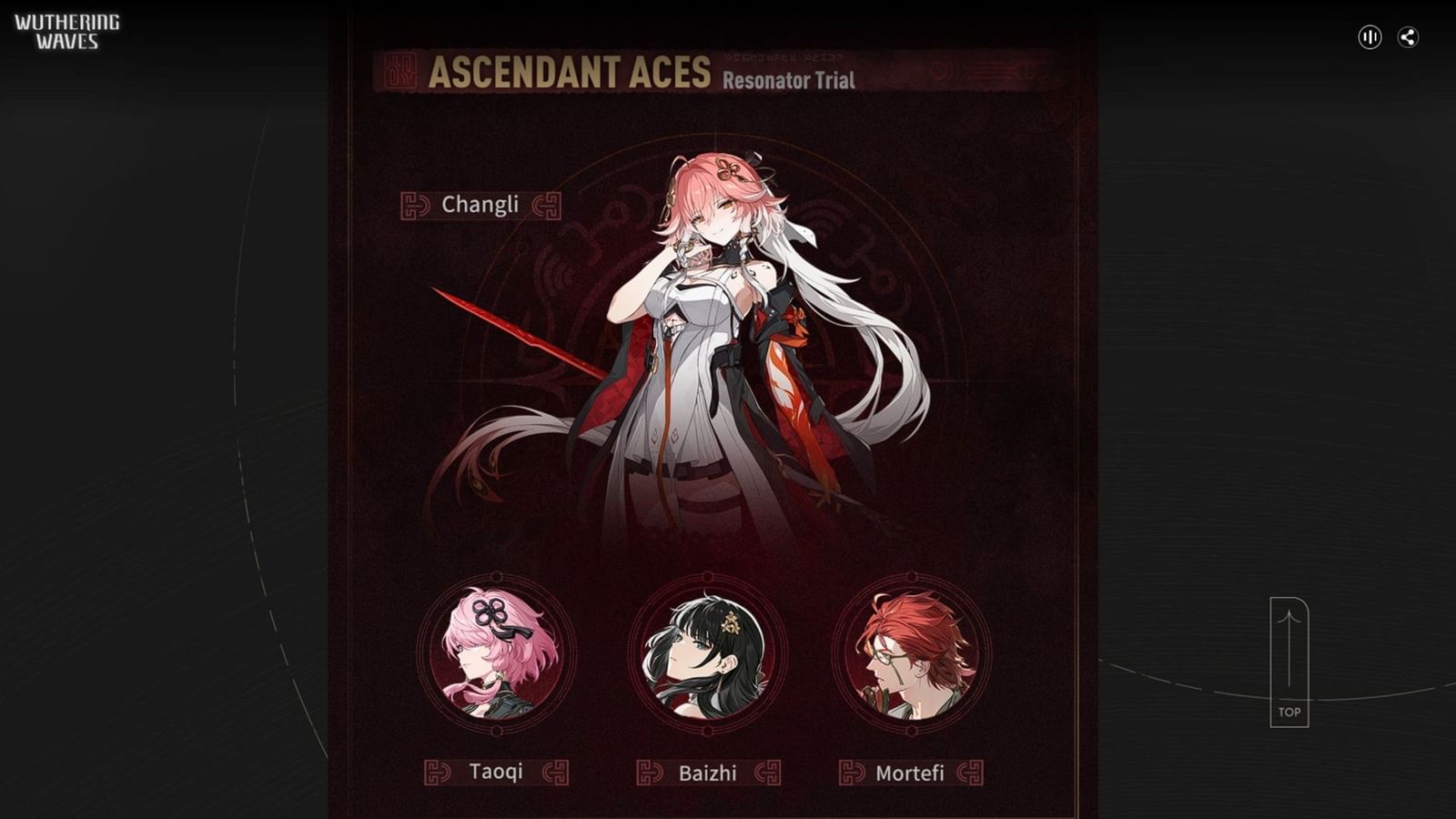 Wuthering Waves Changli release countdown and banner 4stars