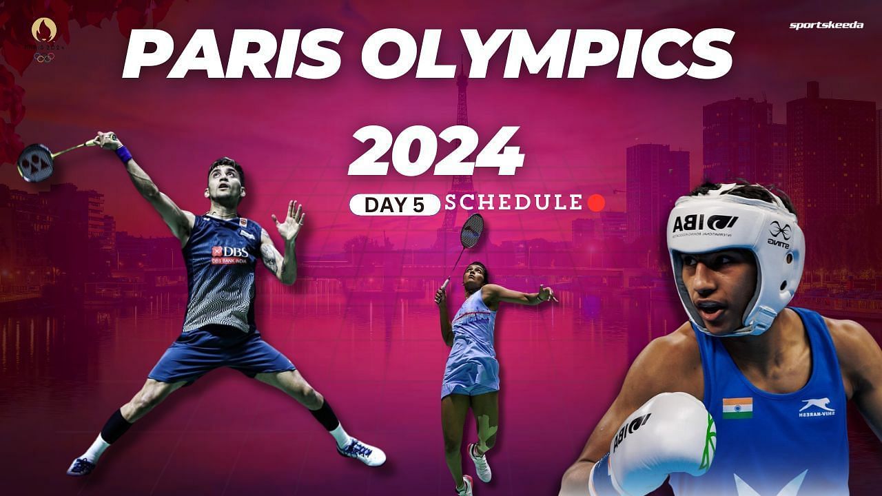 Paris Olympics 2024 के 5वें दिन एक्शन में होंगे भारत के कई बड़े सितारे, जानिए 31 जुलाई का पूरा शेड्यूल