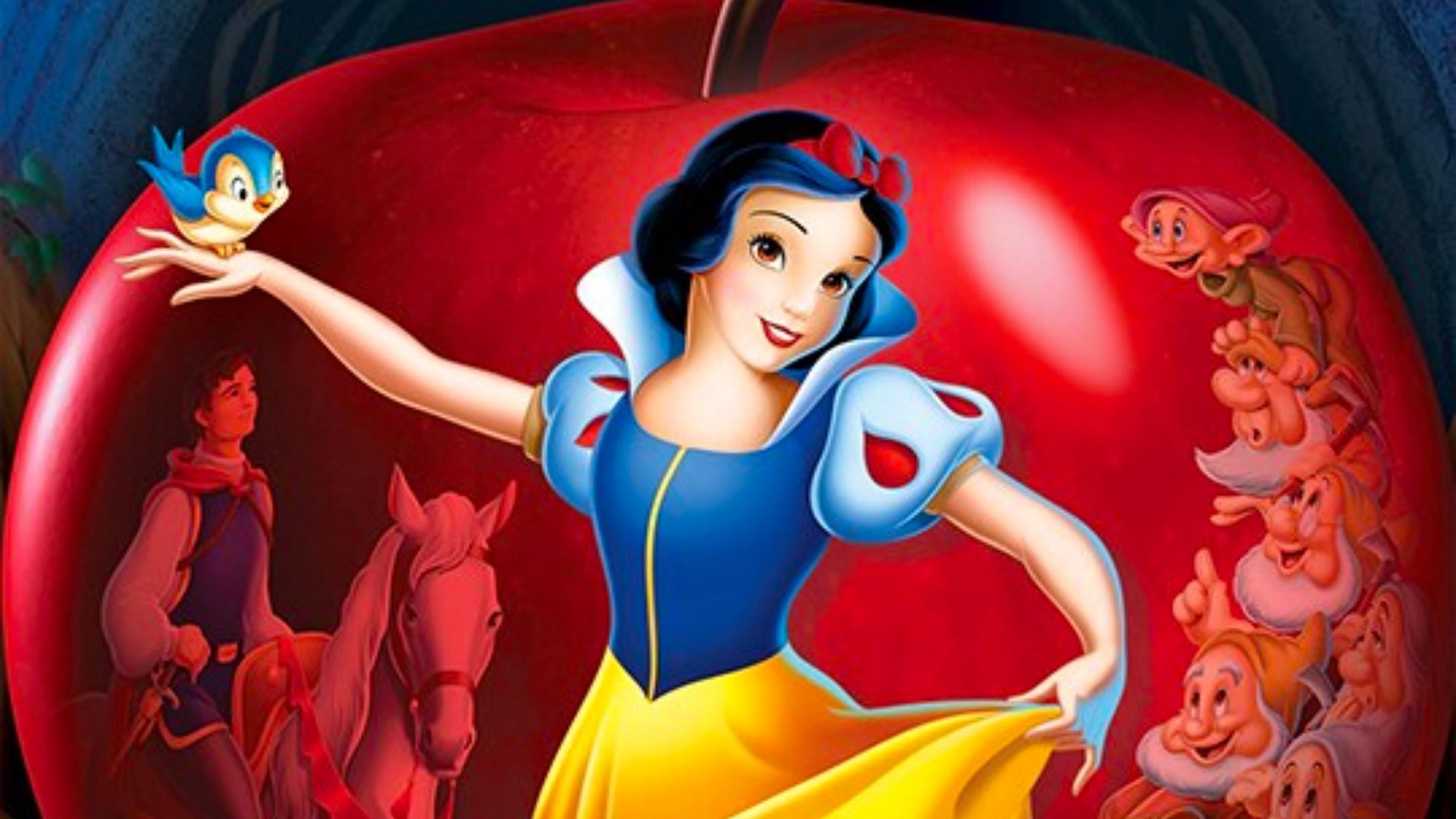 Snow White and the Seven Dwarfs (Image via Disney movies)