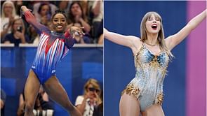"I've met her a couple of times" - Simone Biles opens up on receiving appreciation from Taylor Swift after using her music at the US Gymnastics Trials