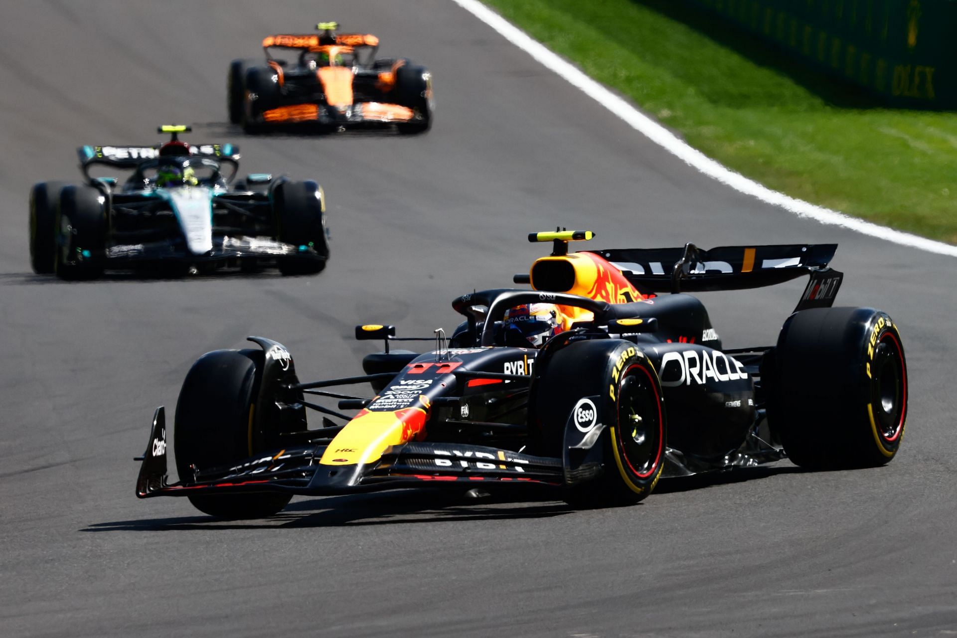 Sergio Perez at the Belgian GP (Image via Getty)