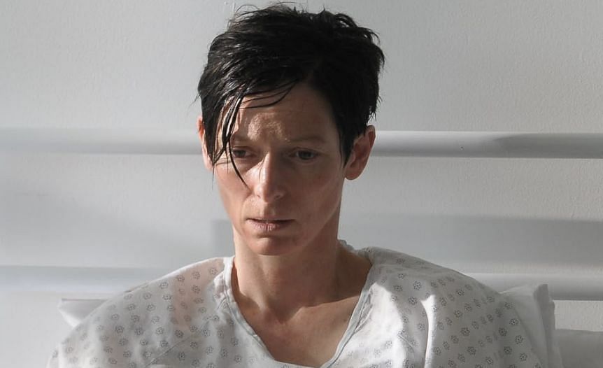 Tilda Swinton as a psychopath (Image via BBC Films)