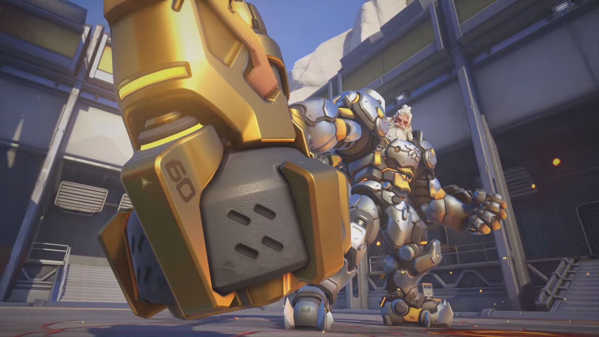 The fan favorite tank hero Reinhardt is going to receive a mythic weapon skin in Season 11 of Overwatch 2, Reinhardt Mythic weapon skin 