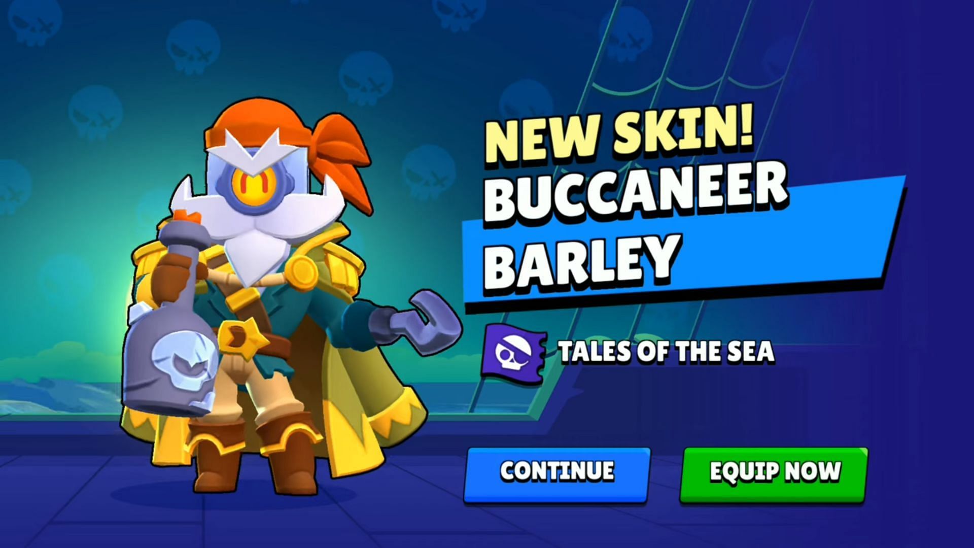 Brawl Stars Buccaneer Barley skin: Cost, design, and more