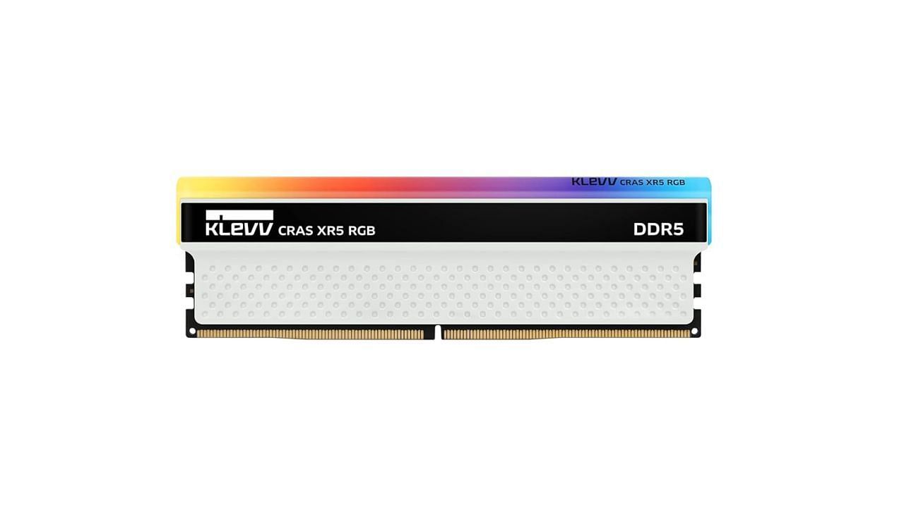 Best RAM sticks for gaming: The Klev Cras XR5 RGB RAM stick provides the ultimate performance you expect from a DDR5 RAM (Image via Amazon)