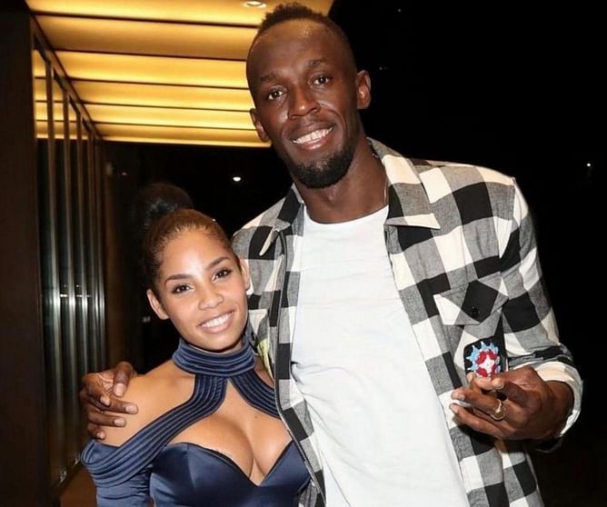 "Happy Birthday to my sleeping beauty" - Usain Bolt pens a heartfelt note for his girlfriend Kasi Bennett on her birthday
