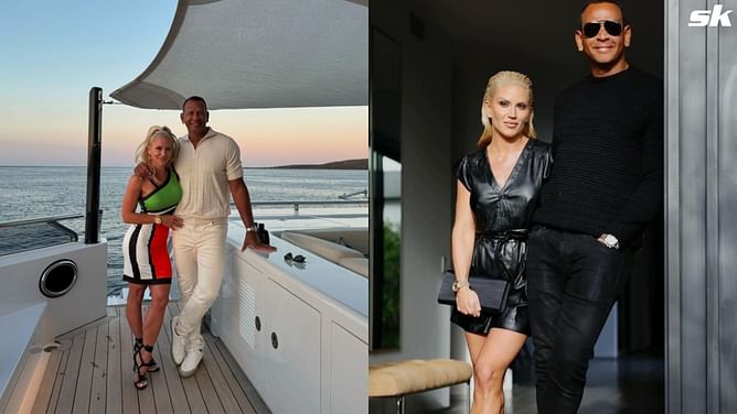 In Photos: Fitness power couple Alex Rodriguez & girlfriend Jaclyn Cordeiro show toned swimsuit physiques during Italian escapade