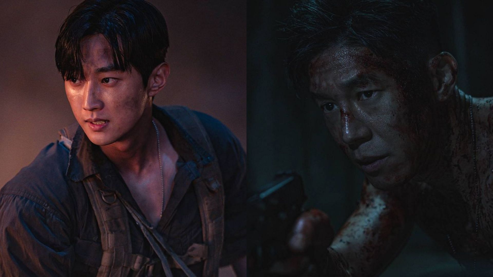 Jung Jin-young as Park Chan-young and Kim Mu-yeol as Kim Young-hu (Images via Instagram/@netflixkr)