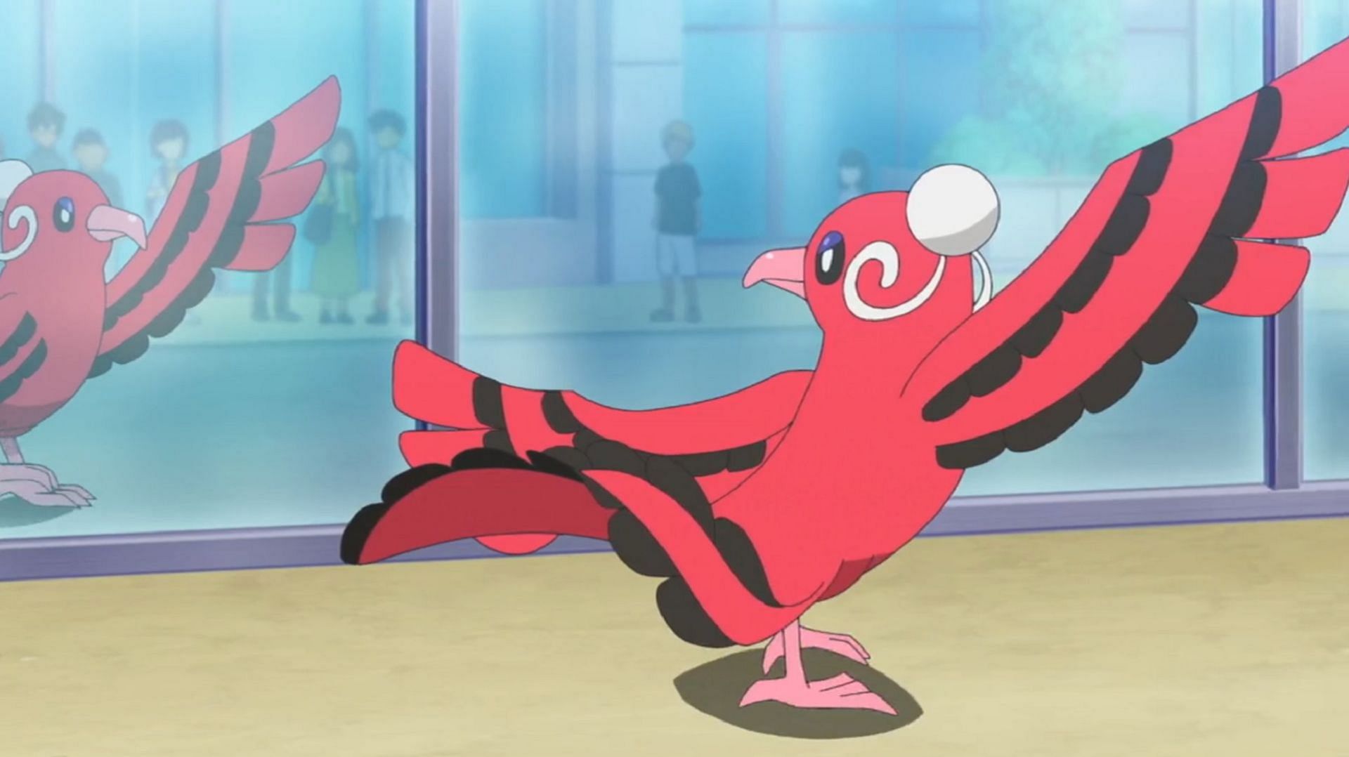 An Oricorio catches Quaxly's eye in Pokemon Horizons Episode 59 (Image via The Pokemon Company)