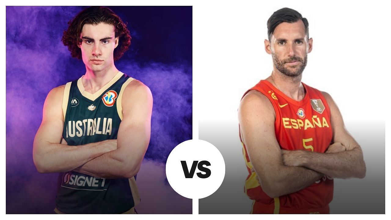 Australia vs Spain Starting 5s and Depth Charts for July 27. (Photos: FIBA)