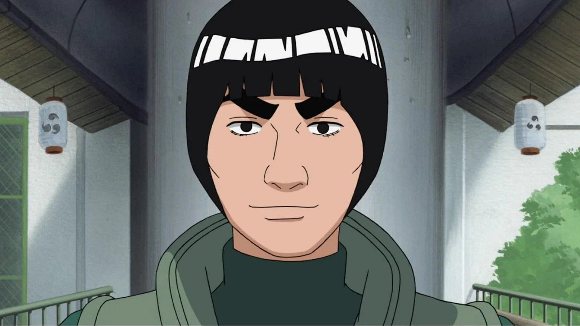 Might Guy, a man whose determination can be seen as stubborn (Image via Studio Pierrot)