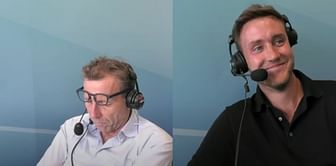 [Watch] Stuart Broad in amusement over Michael Atherton sleeping in commentary box during ENG-WI 3rd Test