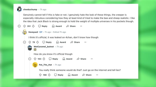 "They might as well call it the Minecraft horror movie": Fans react as