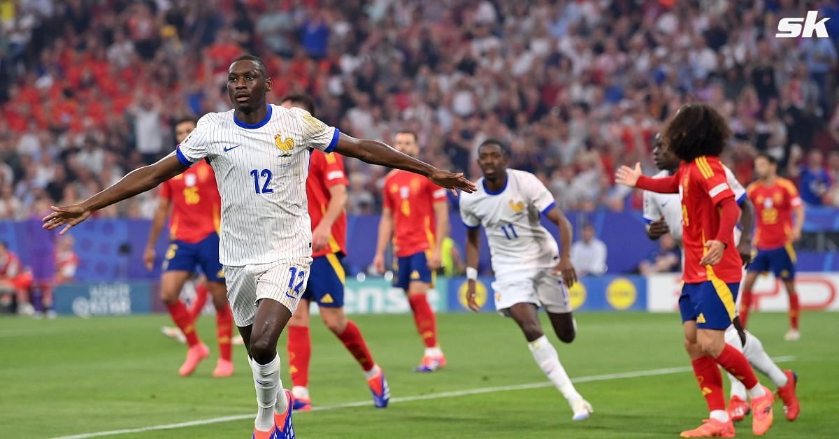 France take the lead against Spain 