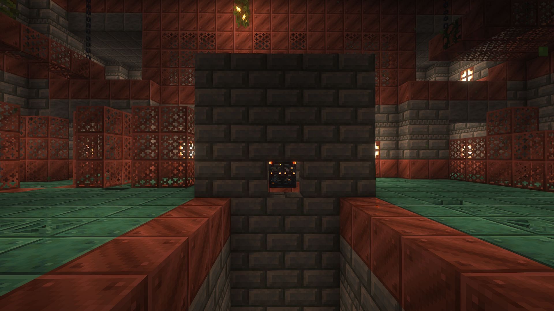 The room built around the spawner (Image via Mojang)