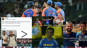 "11 batters, 11 bowlers, 1 team: The Gambhir Era" - Top 10 funny memes after India's thumping 3-0 T20I series win vs Sri Lanka