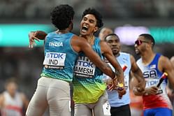 Paris 2024 Olympics: What is Rajesh Ramesh's personal best in men's 4x400m relay?