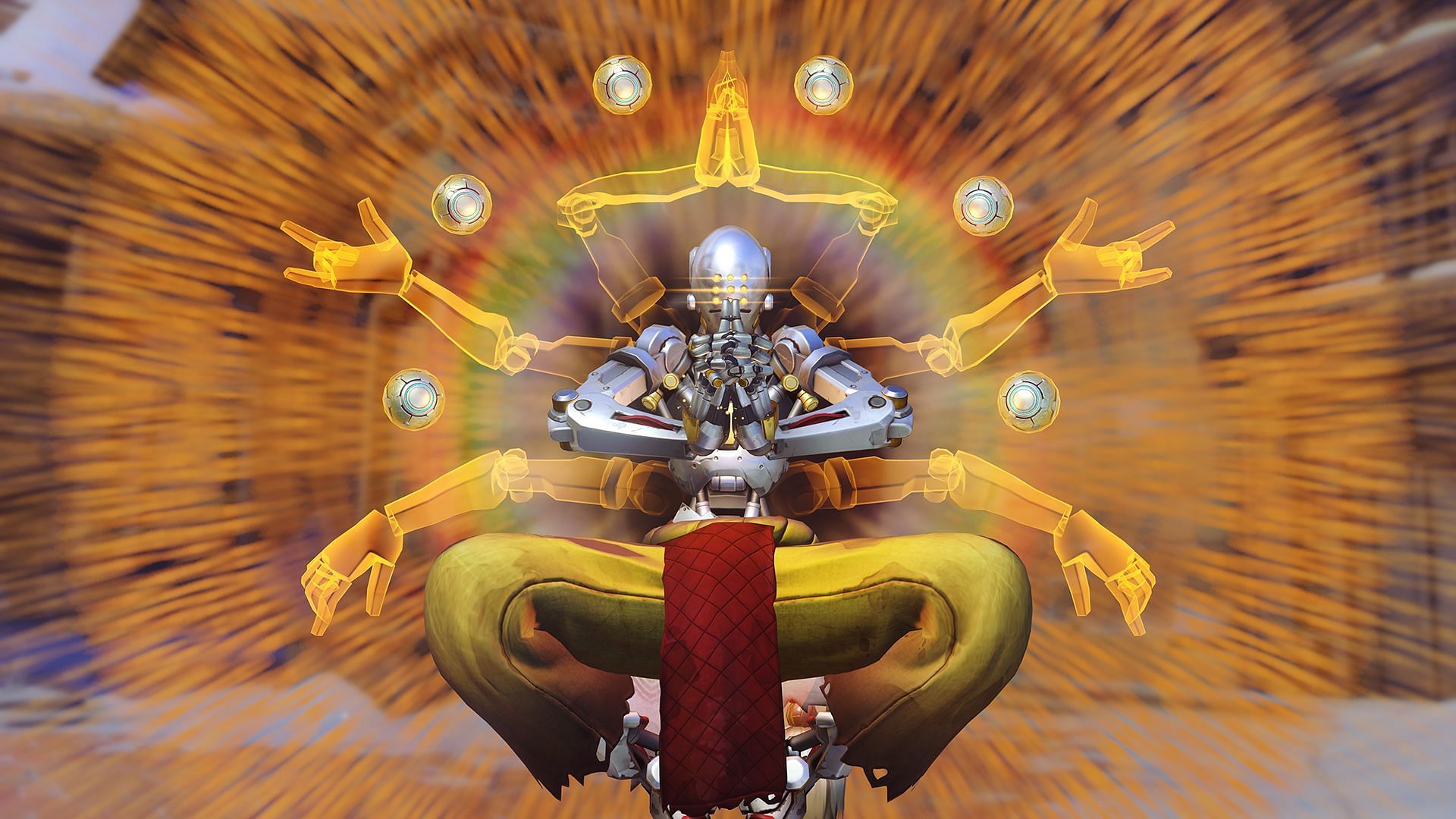 Zenyatta in Overwatch 2 (Image via Blizzard)