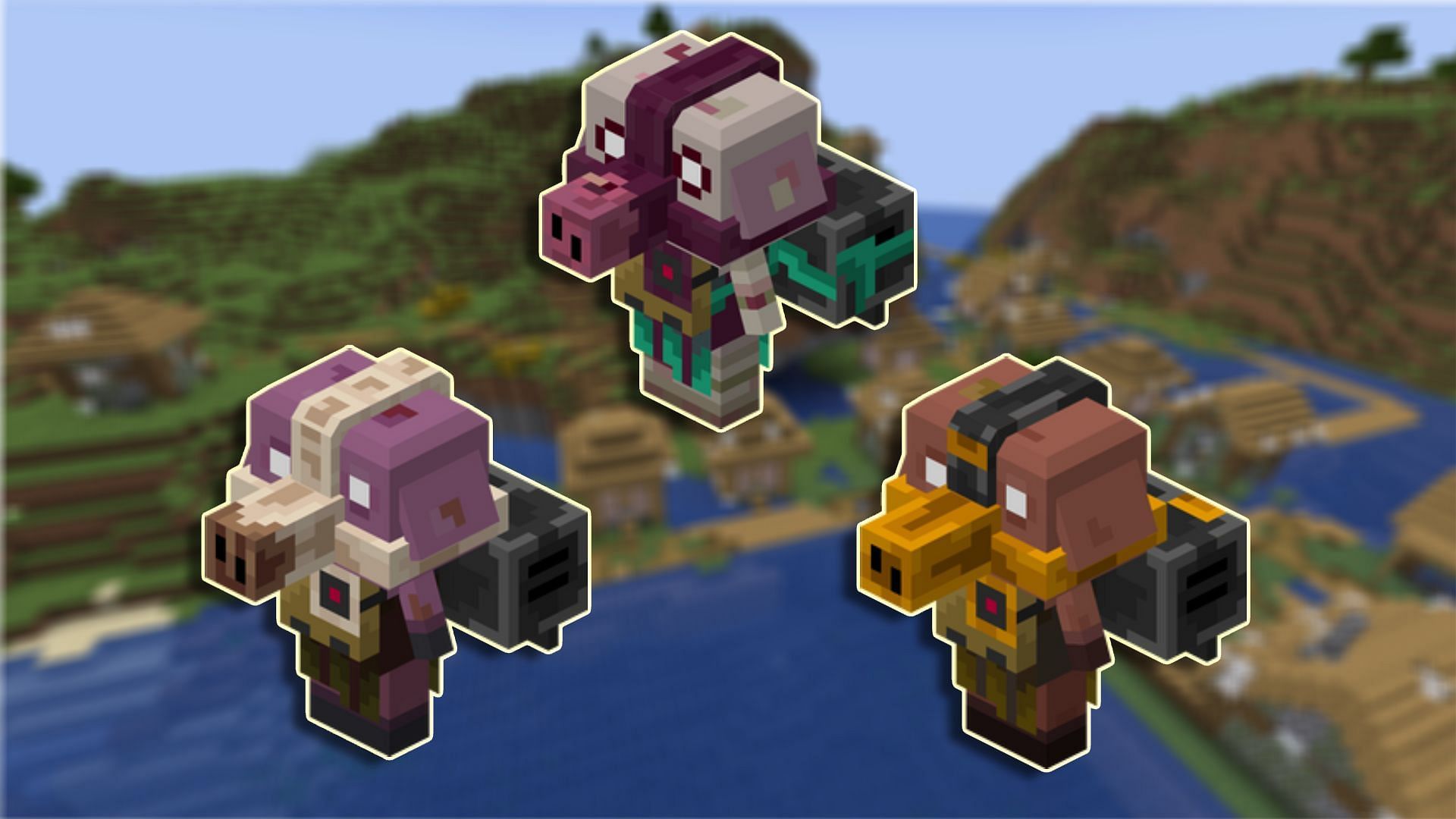 The spore medic is just one potential new mob from a spinoff (Images via Mojang)