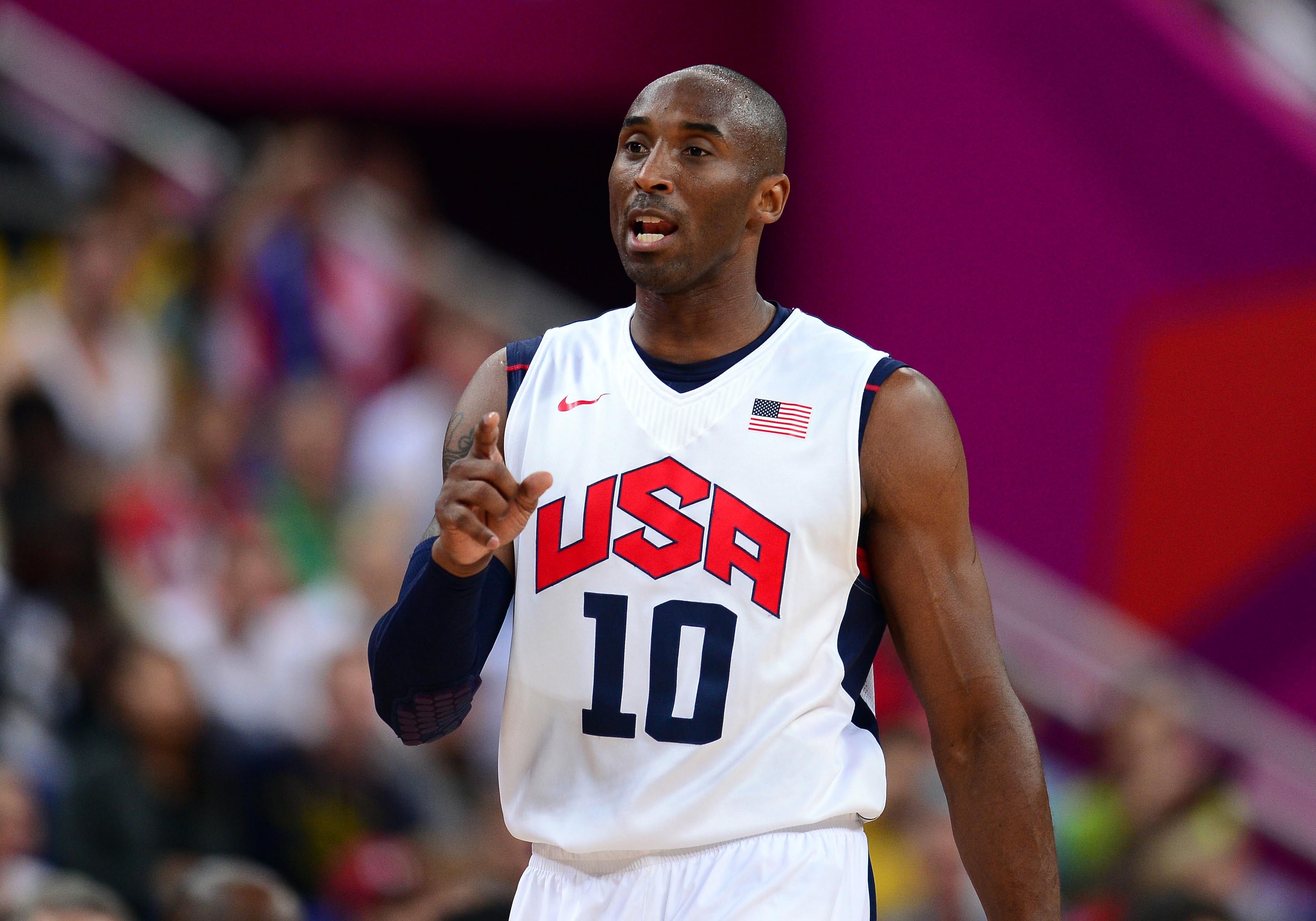 Kobe Bryant for USA Basketball Men&#039;s Olympic Team (Source: Imagn)