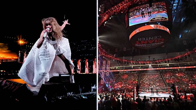 Taylor Swift gets namedropped on WWE RAW