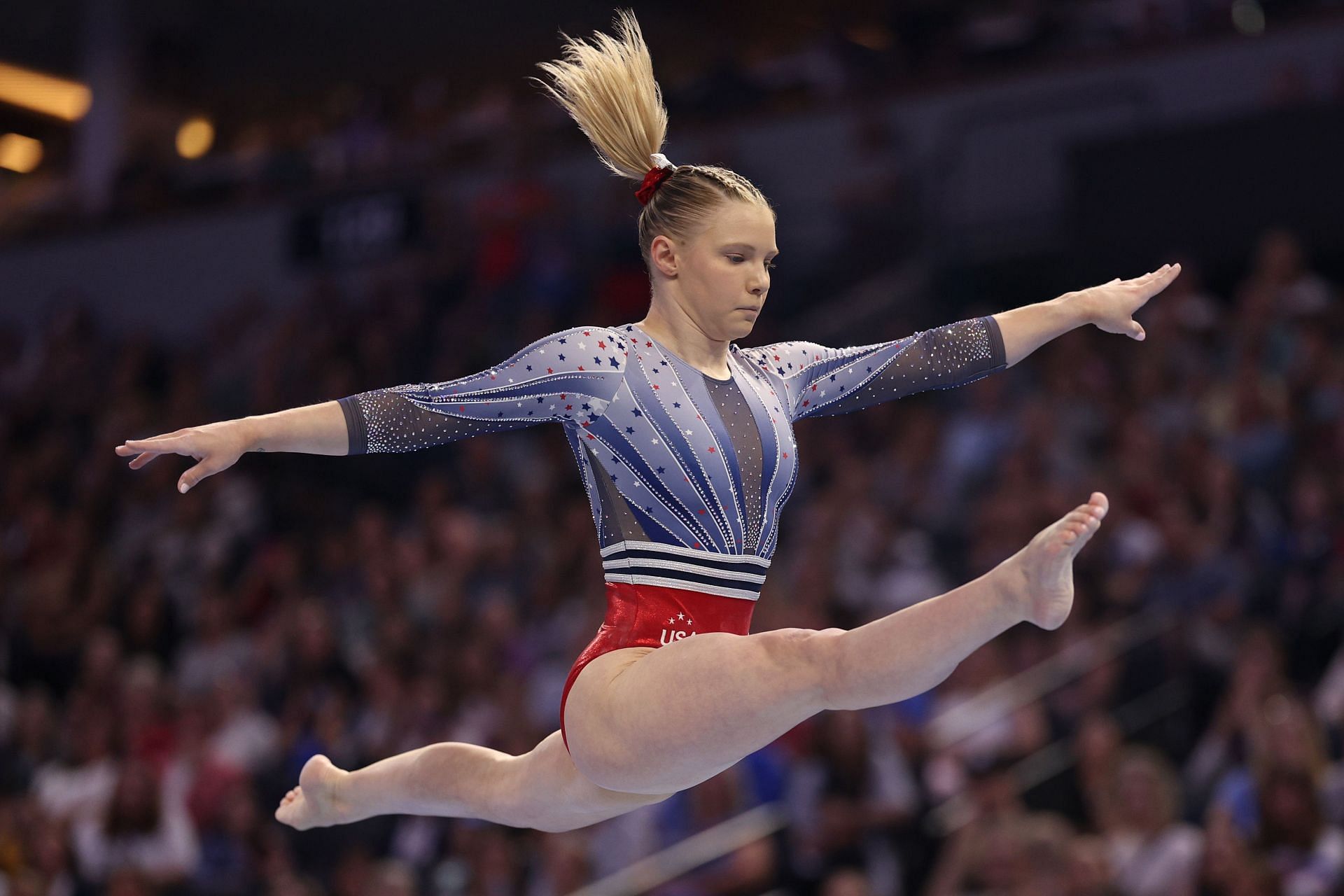 Jade Carey at the 2024 U.S. Olympic Team Trials &ndash; Gymnastics - Day 2 - Source: Getty