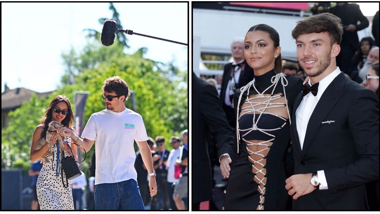 Charles Leclerc, Pierre Gasly and their partners attend Taylor Swift&rsquo;s Eras Tour (Images from Getty Images)