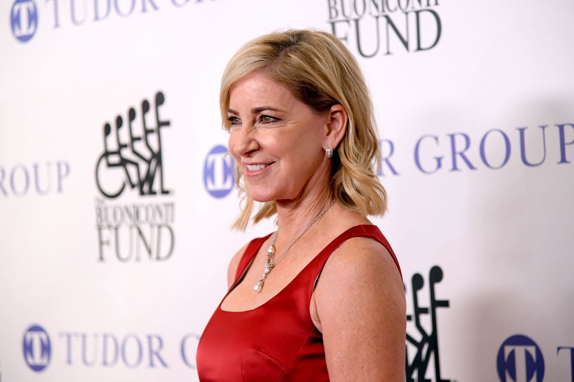 Chris Evert at the 33rd Annual Great Sports Legends Dinner - Getty Images