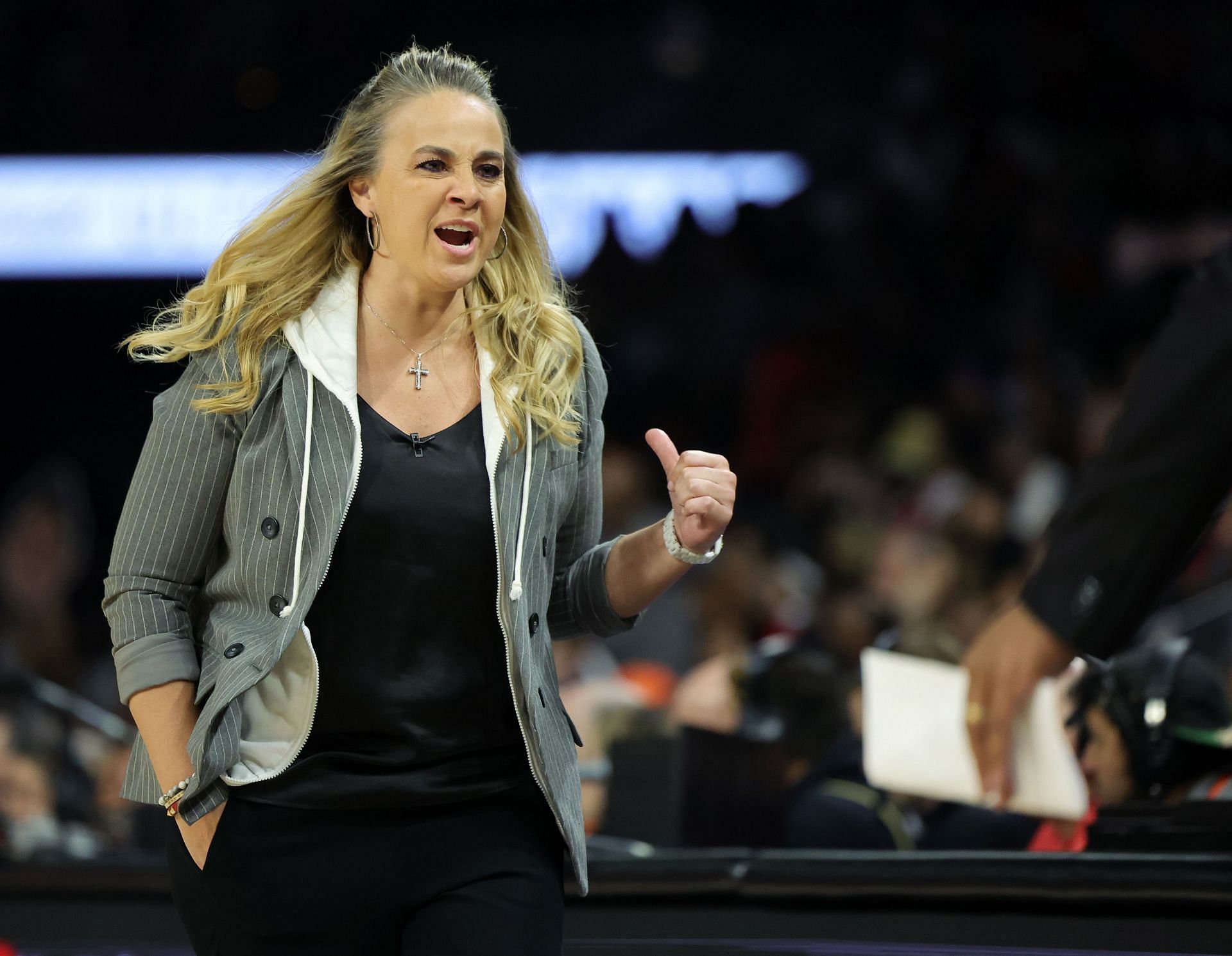 Las Vegas Aces coach - Becky Hammon