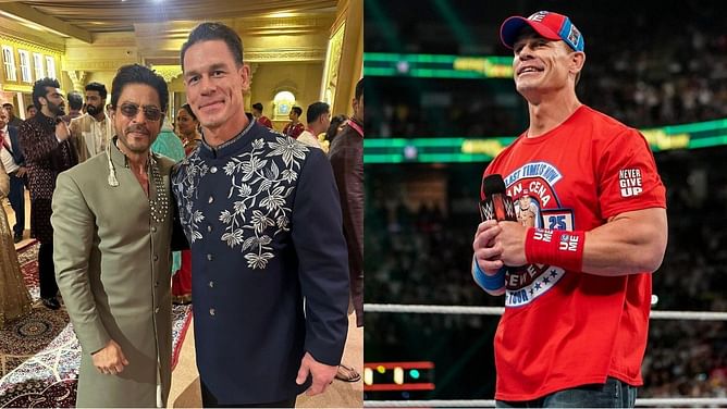 John Cena ने बताया अनंत अंबानी की शादी से जुड़ा खास अनुभव? WWE दिग्गज ने शाहरुख खान के साथ भी शेयर की स्पेशल फोटो