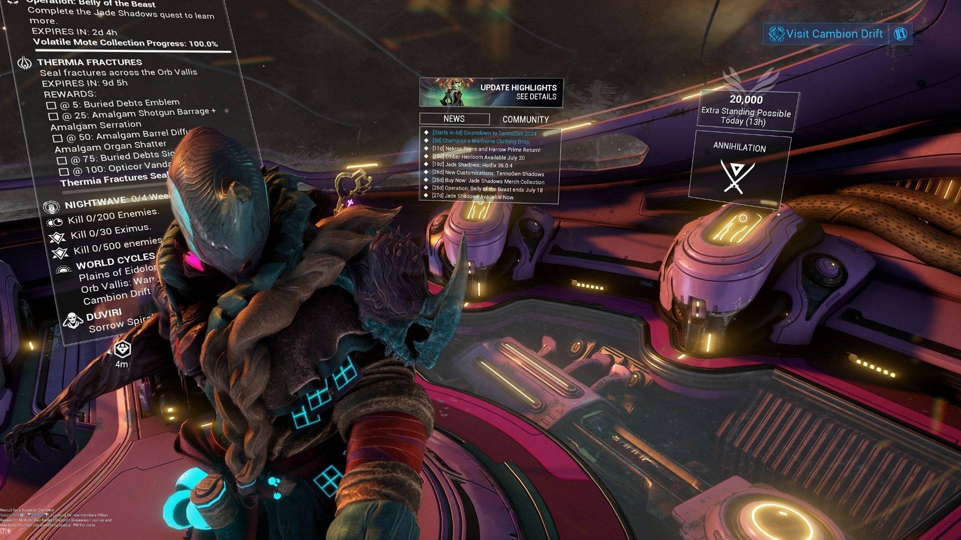 Could the FOV increase one day? Who&#039;s to say? Pablo, apparently (Image via Digital Extremes)