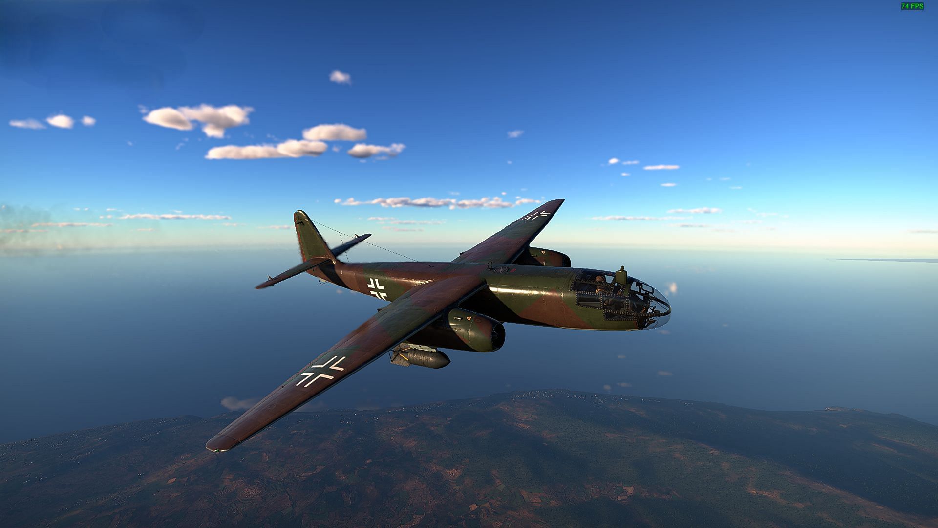 The Ar 234 B-2 in War Thunder (Image via Gaijin Entertainment)