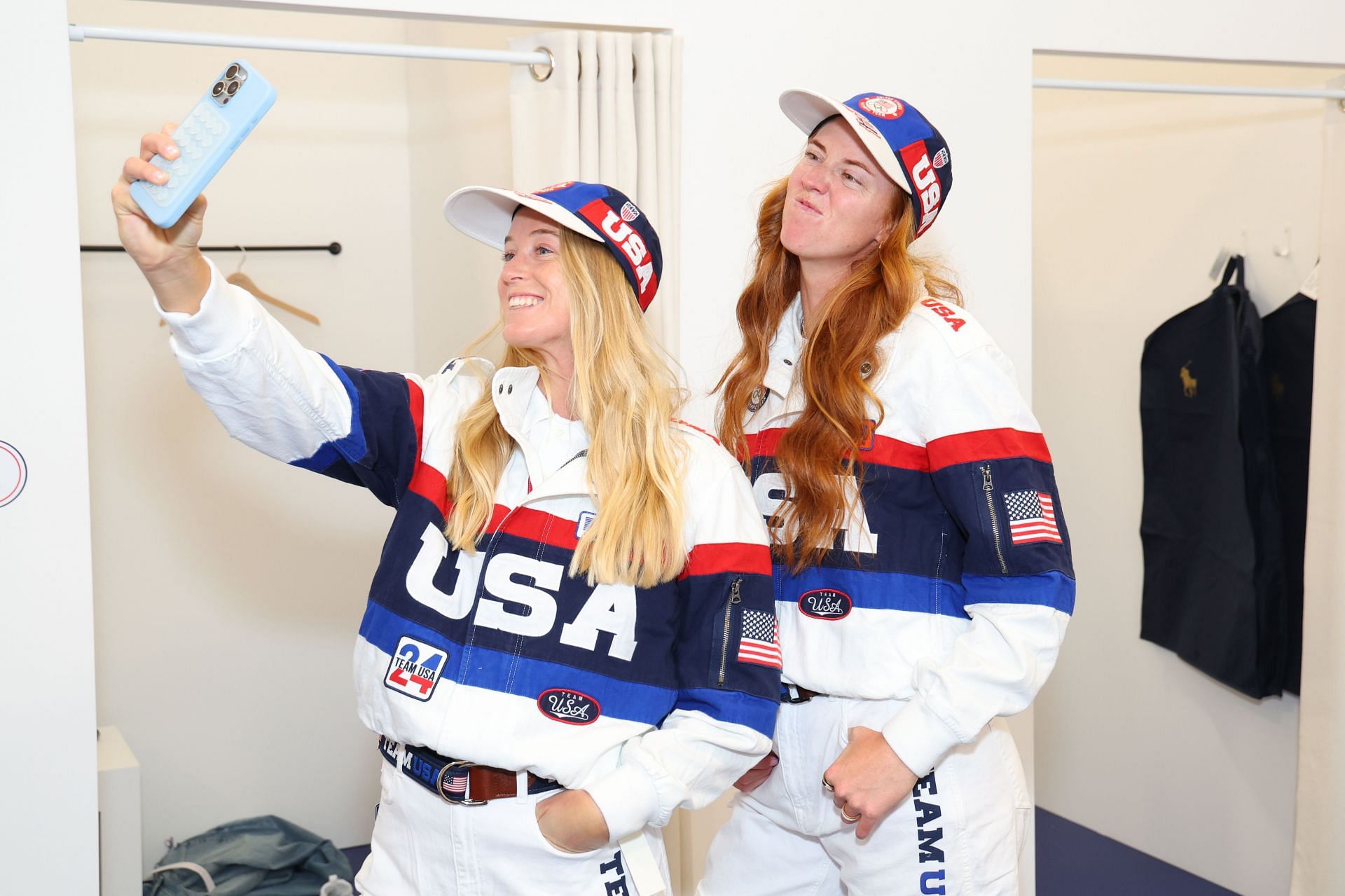 Kelly Cheng and Sara Hughes - Team USA Welcome Experience Ahead of Paris 2024 - Source: Getty