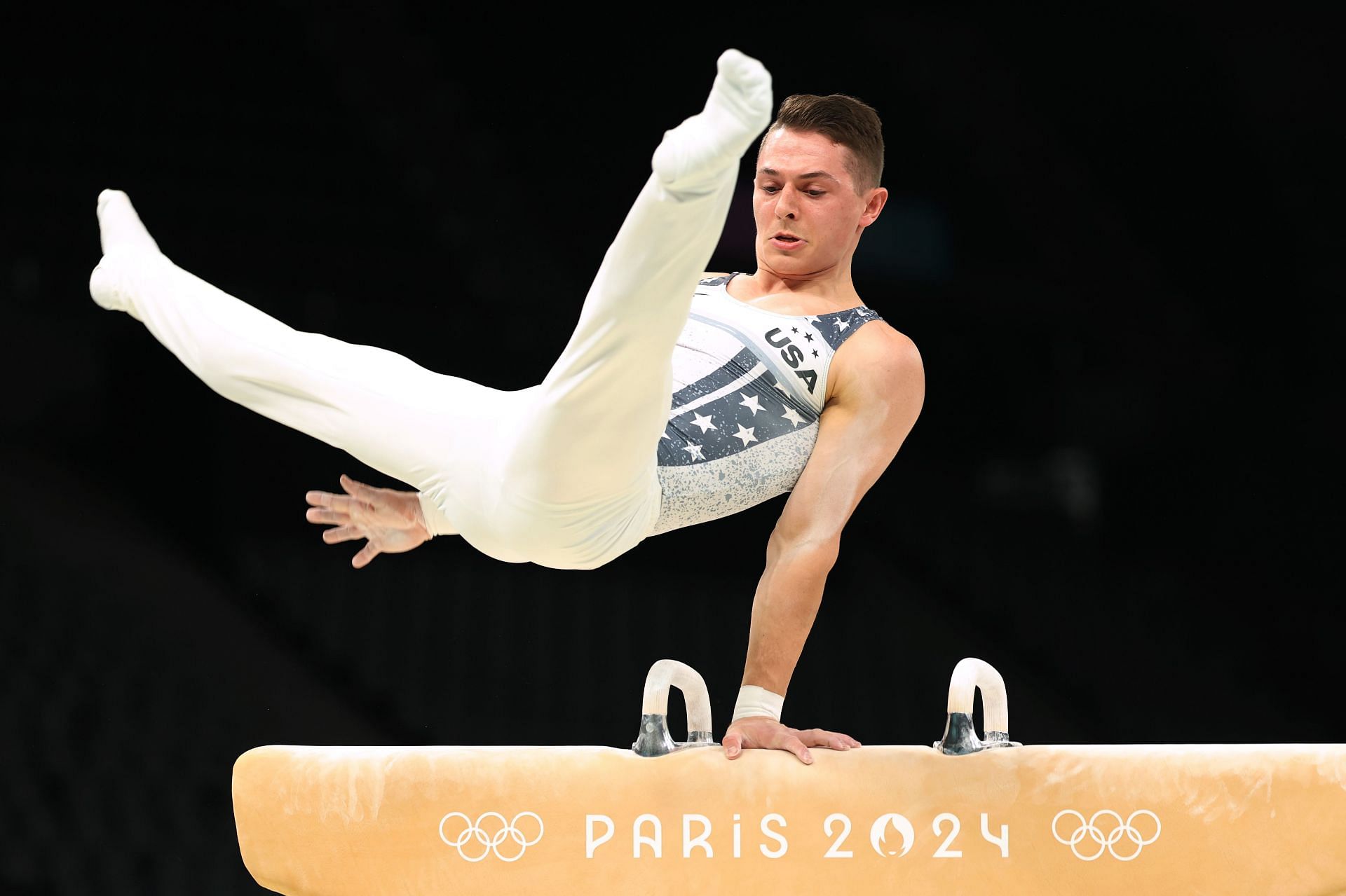 Paul Juda at the 2024 Paris Olympics (image via: Getty Images)