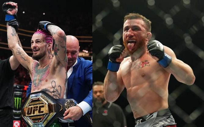 UFC lightweight shares one-word reaction to hilarious clip of Sean O'Malley fighting with a Merab Dvalishvili doll