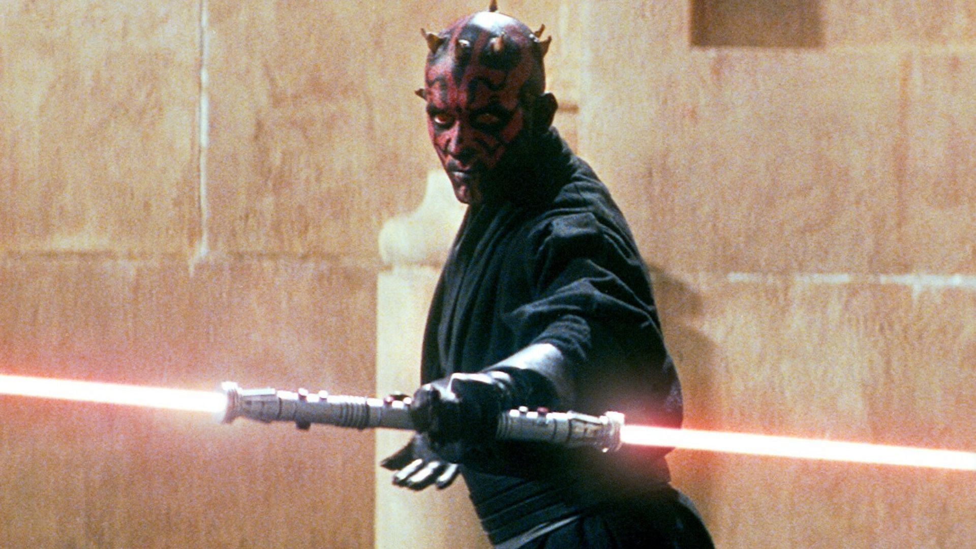 With his saberstaff, Maul can fend off multiple opponents with ease (Image via Star Wars Official Website)