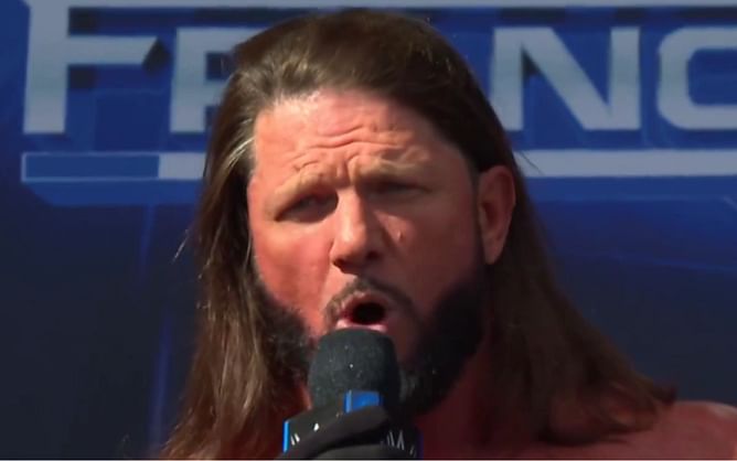 "It made no sense" - Wrestling figure hits back at AJ Styles' criticism of him