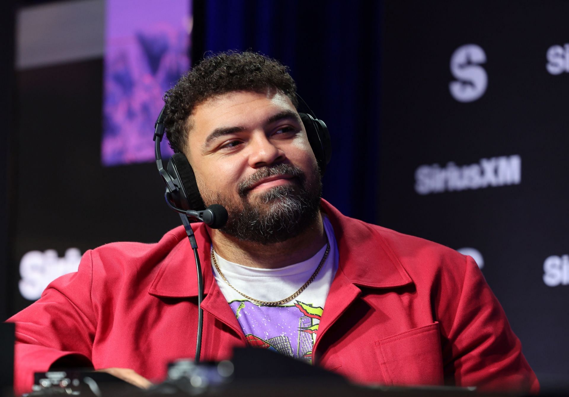 Cameron Heyward at SiriusXM at Super Bowl LVIII – Feb 7 - (image credit: getty)