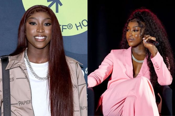 WATCH: LSU star Flau'jae Johnson courtside at WNBA All-Star Friday Night Games after rap performance