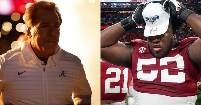 Tyler Booker fiercely calls out Nick Saban for snubbing Alabama - “I'm not going to let a guy who plays golf all day determine how I feel”
