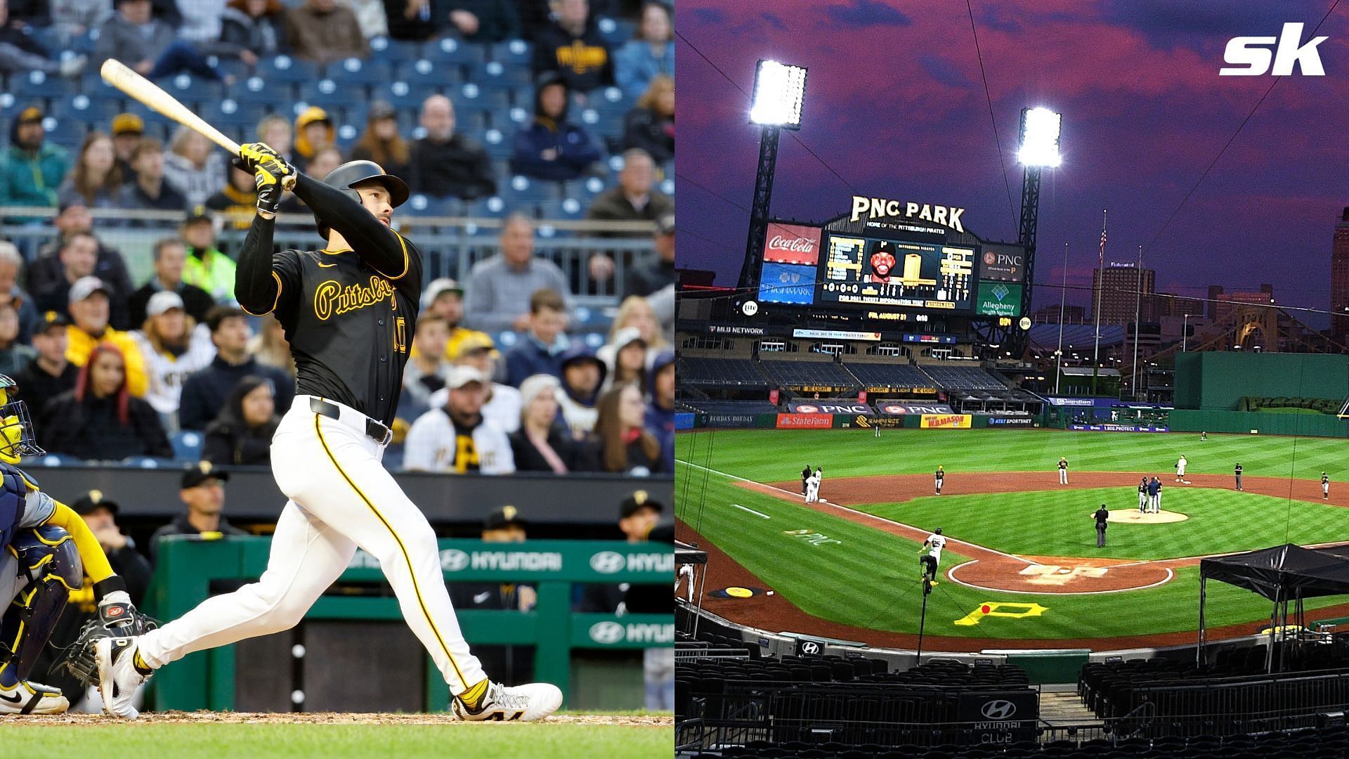 PNC Park displayed a comical message on the scoreboard after the Pittsburgh Pirates launched seven home runs in one night