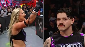 WWE asks Dominik Mysterio a question about Liv Morgan; he responds
