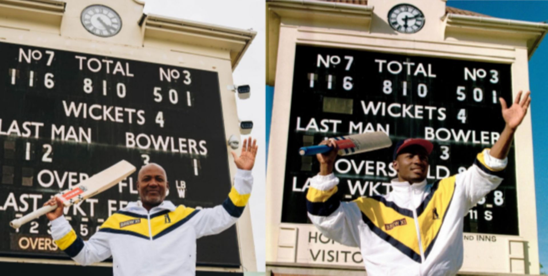 [In Pictures] Warwickshire Cricket recreates Brian Lara's iconic 501* world record moment from 1994