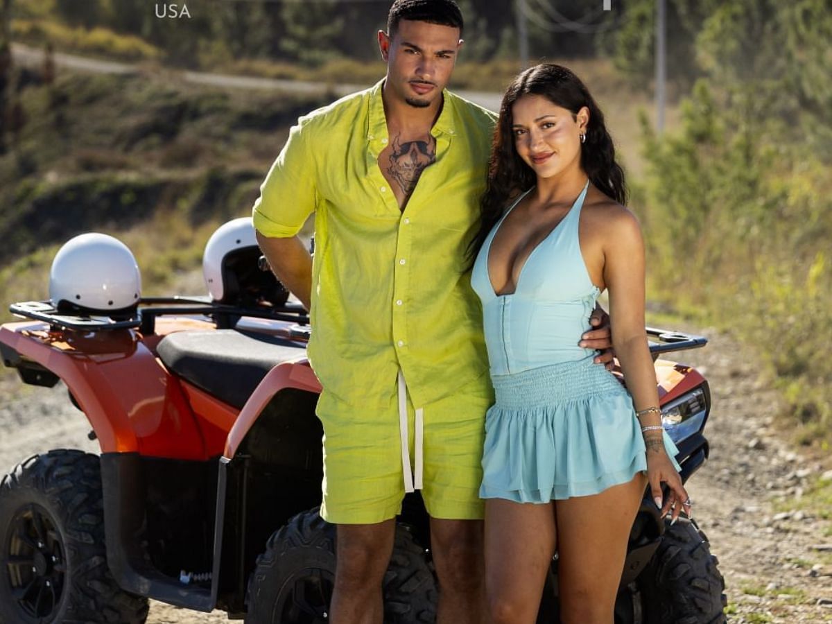 Love Island USA season 6 couple Miguel and Leah