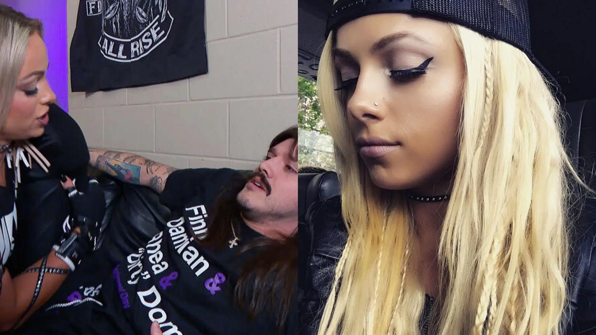 The two stars have been involved in a storyline for some time (Credit:WWE)