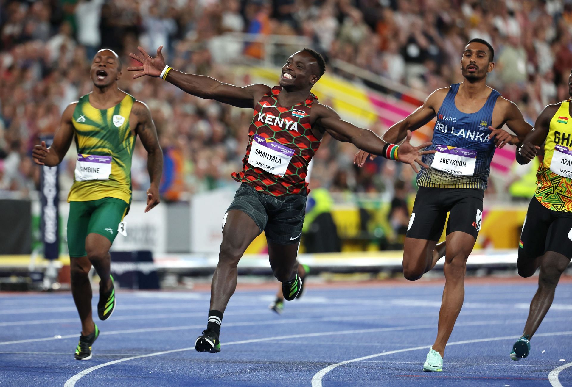 Ferdinand Omanyala at the Commonwealth Games: Day 6