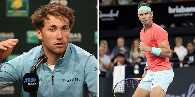 "When Rafael Nadal asks, it's easy to say yes" - Casper Ruud reveals text message from Spaniard that made Nordea Open doubles partnership come true